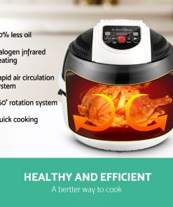 5 Star Chef 10L 6 Function Convection Oven Cooker Air Fryer- White