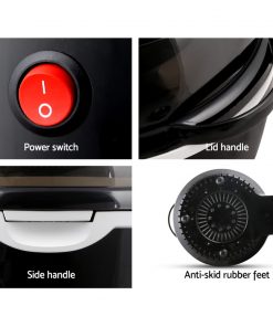 Devanti 10L 8 Function Convection Oven Cooker Air Fryer- Black