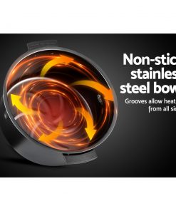 Devanti 10L 8 Function Convection Oven Cooker Air Fryer- Black