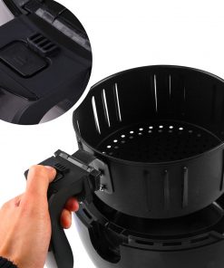 5 Star Chef 4L Air Fryer Oil Free Deep Cooker - Black