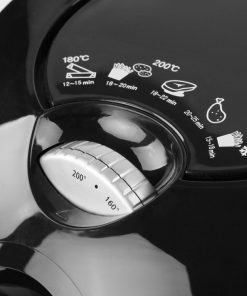 5 Star Chef 4L Air Fryer Oil Free Deep Cooker - Black