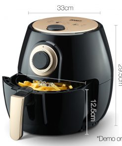 Devanti 4L Oil Free Air Fryer - Black