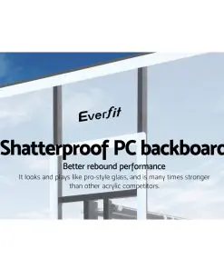 Everfit 3.05M Adjustable Portable Basketball Stand Hoop System Rim