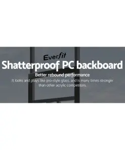 Everfit 3.05M Portable Basketball Stand System Height Adjustable Black