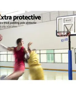 Everfit 3.05M Portable Basketball Stand System Height Adjustable Blue