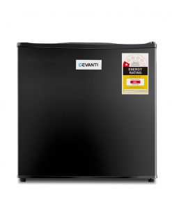 Devanti 48L Portable Mini Bar Fridge - Black