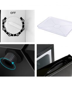 Devanti 48L Portable Mini Bar Fridge - Black