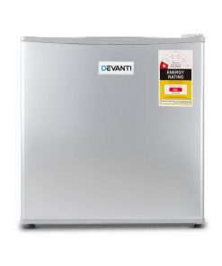 Devanti 48L Portable Mini Bar Fridge - Silver