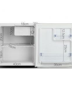 Devanti 48L Portable Mini Bar Fridge - White