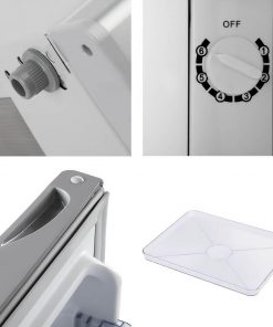 Devanti 70L Portable Mini Bar Fridge - Silver