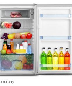 Devanti 95L Portable Bar Fridge - Silver