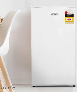 Devanti 95L Portable Bar Fridge - White