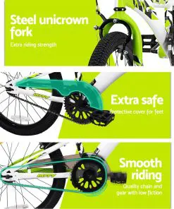 Huffy 20 Inch Kids Bike Children Bicycle Boys City Road For Age 6 to 10 Years