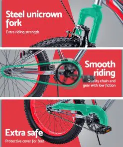 Huffy 20 Inch Kids Bike Children Bicycle Boys City Road For Age 6 to 10 Years