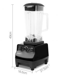 Devanti Commercial Food Processor Blender - Black