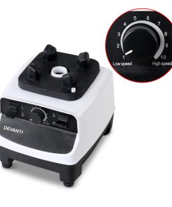 Devanti Commercial Food Processor Blender - White