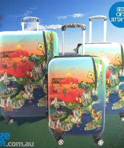 SET OF THREE POLYCARBONATE AUSTRALIA DESIGN