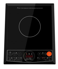 5 Star Chef Portable Single Ceramic Electric Induction Cook Top - Black