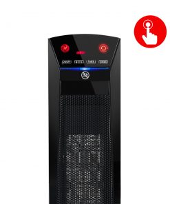 Devanti 2000W Portable Electric Ceramic Tower Heater - Black