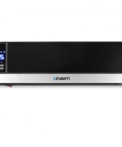 Devanti 2000W Wall Mounted Panel Heater - Black