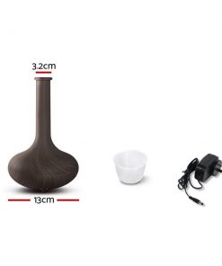 Devanti 160ml 4 in 1 Aroma Diffuser - Dark Wood