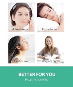 Devanti 160ml 4 in 1 Aroma Diffuser - Dark Wood