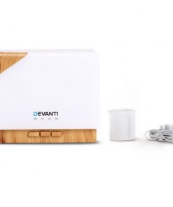 DEVANTi Aroma Diffuser Air Humidifier Night Light 600ml