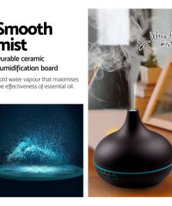 300ml 4-in-1 Aroma Diffuser Dark Wood