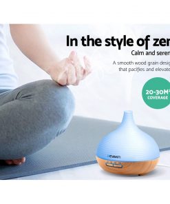 DEVANTi Aroma Diffuser Air Humidifier Night Light 300ml