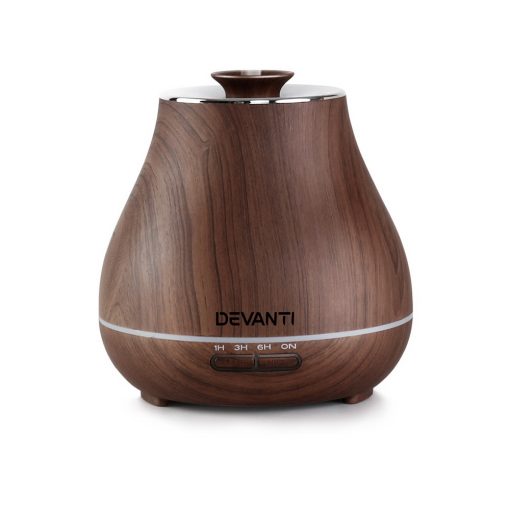 Devanti Aroma Diffuser - Dark Wood