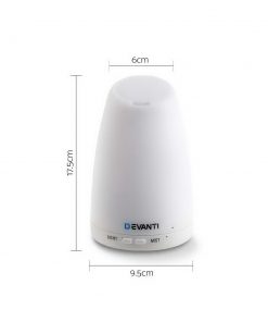 Devanti 120ml 4 in 1 Aroma Diffuser - White