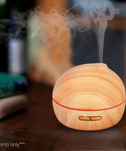 4 in 1 Ultrasonic Aroma Diffuser 300ml - Light Wood