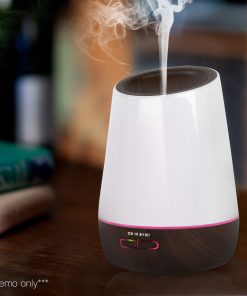 4 in 1 Ultrasonic Aroma Diffuser 500ml - Dark Wood