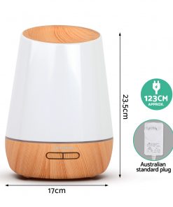4 in 1 Ultrasonic Aroma Diffuser 500ml  - Light Wood