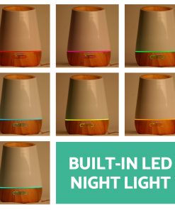 4 in 1 Ultrasonic Aroma Diffuser 500ml  - Light Wood
