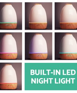 4 in 1 Ultrasonic Aroma Diffuser 500ml - Light Wood