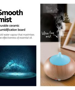4 in 1 Aroma Diffuser 300ml - Light Wood
