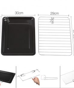 Devanti 34L Portable Convection Oven - Black