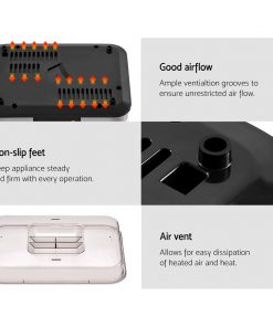 Devanti Food Dehydrator with 5 Trays - Silver