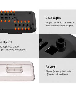 Devanti Food Dehydrator with 5 Trays - White