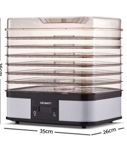 Devanti Food Dehydrator with 7 Trays - White