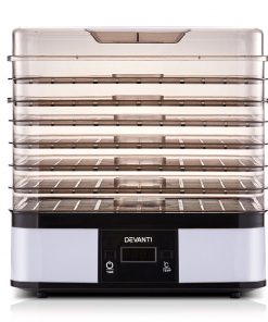 Devanti Food Dehydrator with 7 Trays - White