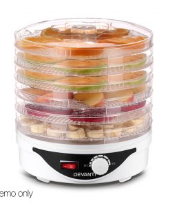 Devanti Food Dehydrator with 7 Trays - White