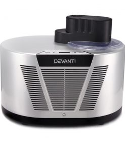 Devanti Self Cooling Ice Cream Maker - Silver