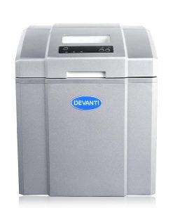 DEVANTI Portable Ice Cube Maker - Silver