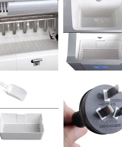 DEVANTI Portable Ice Cube Maker - Silver