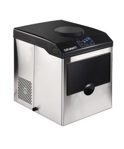 DEVANTi 2 in 1 Portable Commercial Ice Cube Maker Machine Water Dispenser