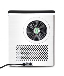 DEVANTi 3.2L Portable Ice Cube Maker Cold Commercial Machine Stainless Steel