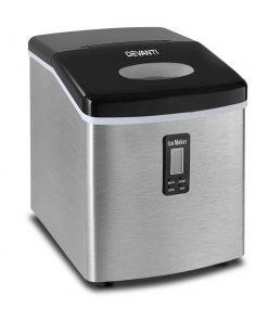 Devanti 3.2L Stainless Steel Portable Ice Cube Maker