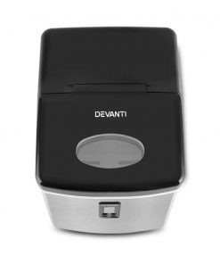 Devanti 3.2L Stainless Steel Portable Ice Cube Maker